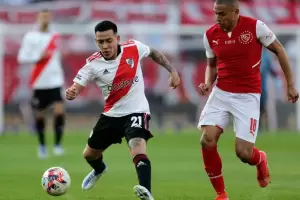 River Plate derrot a Independiente en tiempo de descuento