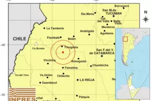Fuerte temblor en el Oeste catamarqueo: tuvo una magnitud de 4.2