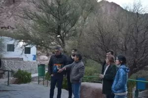 Realizaron una visita tcnica en el Complejo Termal de Fiambal