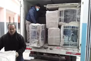 Entregaron nuevo mobiliario a la escuela de El Salado, Tinogasta