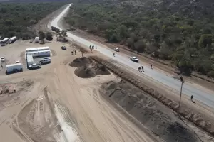 Avanza la obra de pavimentacin de la Ruta Provincial 7