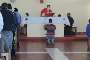 Realizaron la primera fiesta patronal de San Maximiliano Kolbe en la crcel de Miraflores