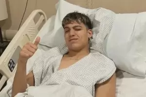 El sentido mensaje de Exequiel Zeballos luego de ser operado