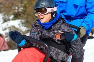 El inolvidable e inclusivo viaje de egresado a Bariloche de un joven con par�lisis cerebral