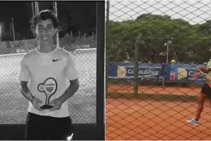 Conmocin: Muri a los 17 aos el joven tenista Tiago Alomar en un accidente de trnsito