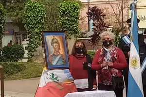 Emotivo acto y reconocimiento al Sargento Rudecindo Espeche, segundo granadero catamarqueo