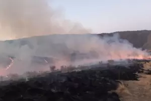 Incendio en Las Chacritas: sigue sin ser controlado y se suman ms siniestros en la provincia