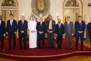 Alberto Fernndez y Sergio Massa se reunieron con embajadores rabes para buscar fondos