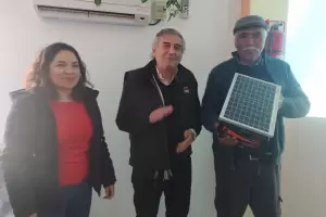 Se realiz� una capacitaci�n y entrega de boyeros solares en Capay�n