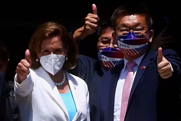 Nancy Pelosi, en Taiwn