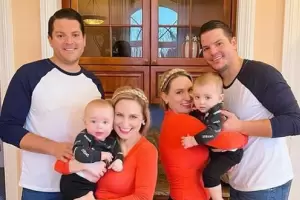 Gemelos cuaternarios: Gemelas se casaron con un par de gemelos y tuvieron hijos idnticos