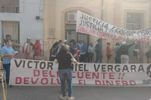 Marchas de los ahorristas: tensin e incidentes frente al Juzgado Federal