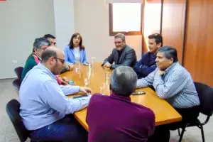Directores del En.Re. recibieron a autoridades de Aguas de Catamarca