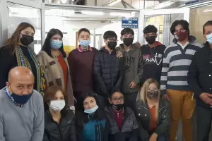 Alumnos de la EPET N7 desarrollaron un nuevo prototipo de bastn para ciegos