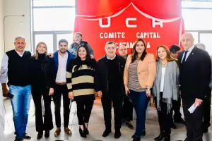 UCR: Negri pas por Catamarca y habl del precio del litio y del avin sanitario