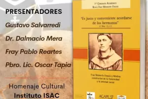 Presentan el libro sobre el 1 Congreso Acadmico Beato Fray Mamerto Esqui