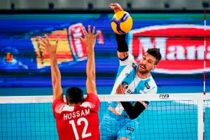 La seleccin argentina sufri demasiado ante Egipto, pero gan y avanz a octavos de final del Mundial de vley