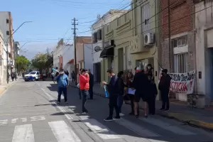 Un grupo de ahorristas damnificados se manifest en pleno centro