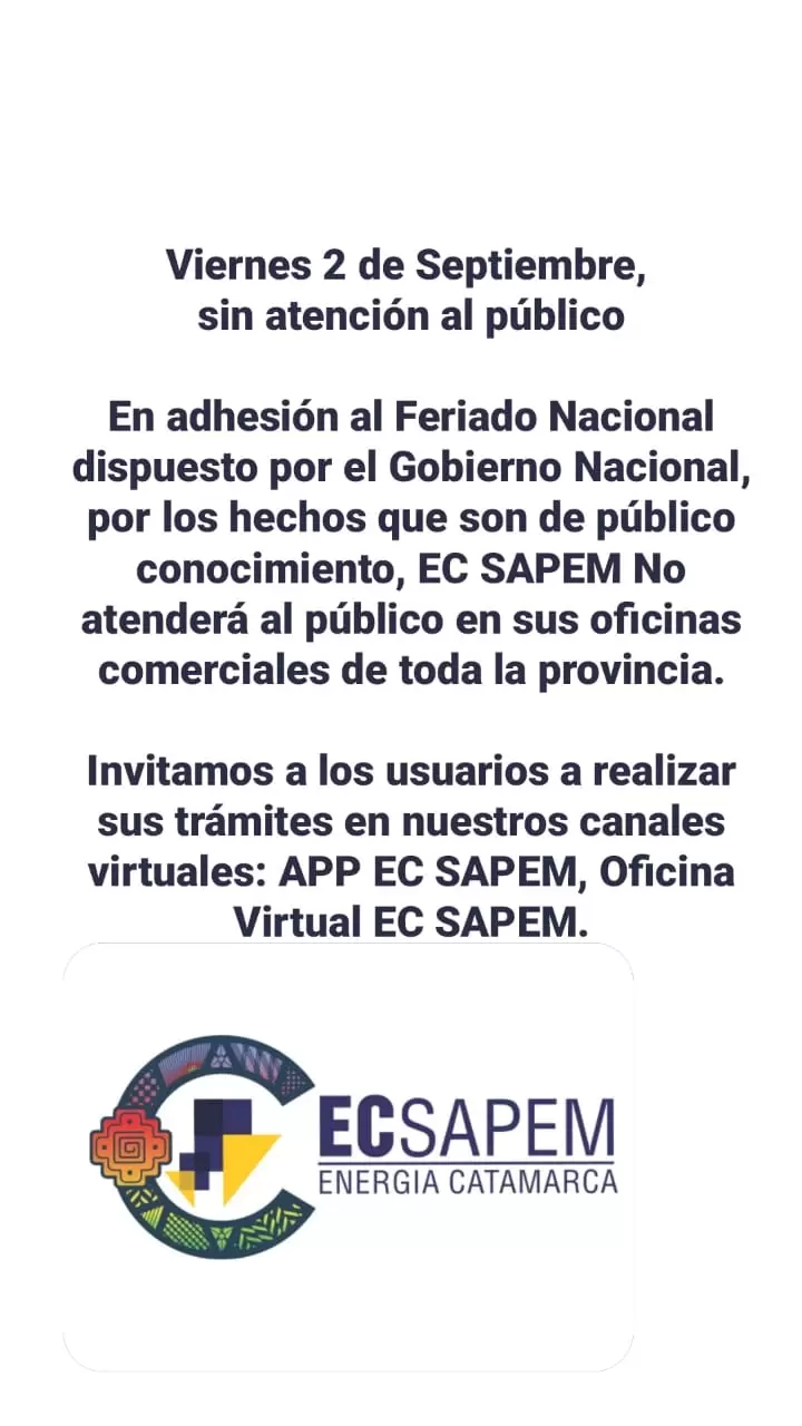 feriado ec sapem