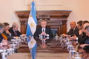 Alberto Fernndez y los ministros del gabinete se renen de urgencia en Casa Rosada