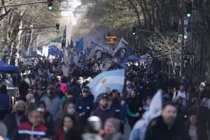 Marcha en repudio al atentado que sufri Cristina Kirchner