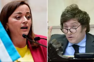 Tensin en Diputados: tras un cruce de chicanas con Cecilia Moreau, Milei se retir al grito de "Casta!"