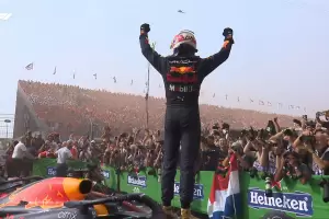 Max Verstappen gan el GP de Pases Bajo y se perfila hacia el ttulo