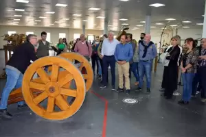 Se inaugur� la muestra "Da Vinci 500 a�os" en el Predio Ferial