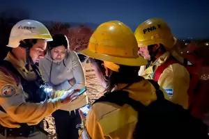 Gran incendio en Ambato
