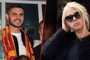 Mauro Icardi, infraganti: las cmaras lo captaron mirando a una mujer tras su llegada a Turqua