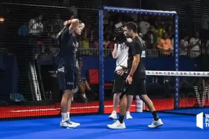 Agustn Tapia y Sanyo triunfaron otra vez y se metieron a la final del Cascais Open