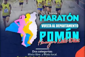 Hoy se correr� la marat�n "Vuelta al departamento Pom�n"