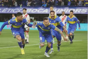 Con gol de Benedetto, Boca le gan 1-0 a River el Superclsico