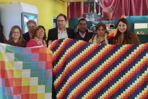 El ministro de DD. HH. se reuni con caciques de comunidades originarias