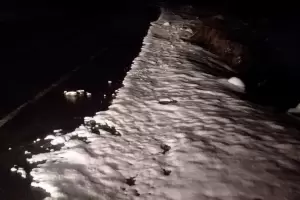 Precaucin en Ruta n 307 por nevadas en Taf del Valle