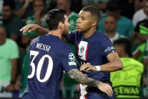 El PSG super al Maccabi Haifa con un gol y una asistencia de Messi