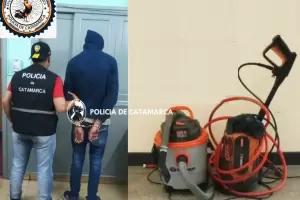 Detuvieron a un hombre y recuperaron elementos robados de un local comercial