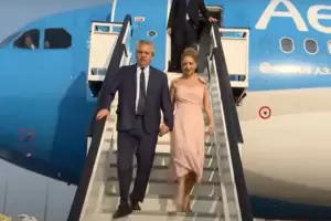 Alberto Fernndez lleg a Nueva York para participar de la Asamblea General de la ONU