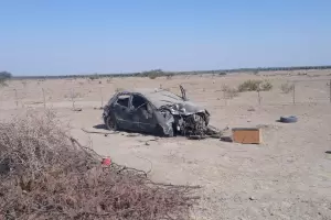 Grave siniestro: conductor se qued� dormido y termin� chocado contra un �rbol