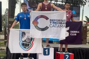 El catamarqueo Ramiro Tula marc el rcord NOA en la categora juvenil de los 100 m espalda en San Juan
