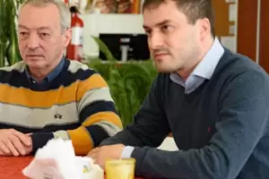 Legisladores nacionales de Juntos por el Cambio, reunidos con la Iglesia por el conflicto minero