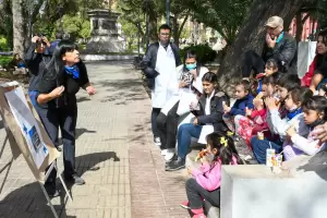 Para concientizar por el D�a Nacional de las personas sordas, brindaron una clase de m�sica, educaci�n f�sica y arte