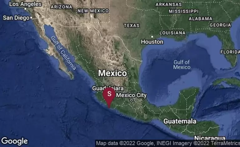 mexico terremoto mapa