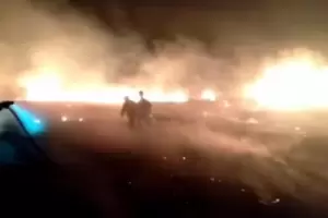 Un hombre inici un incendio forestal en Huillapima y termin detenido