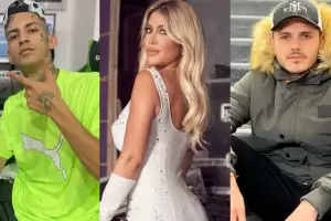 Las reacciones de L-Gante y Mauro Icardi ante la publicaci�n de Wanda Nara