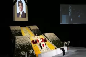 Despidieron los restos del exprimer ministro Shinzo Abe, asesinado en julio pasado