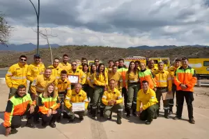Brigada de Incendios Forestales: emotivo acto por el vigsimo aniversario