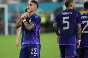 La seleccin argentina gole 3 a 0 a Jamaica en Estados Unidos