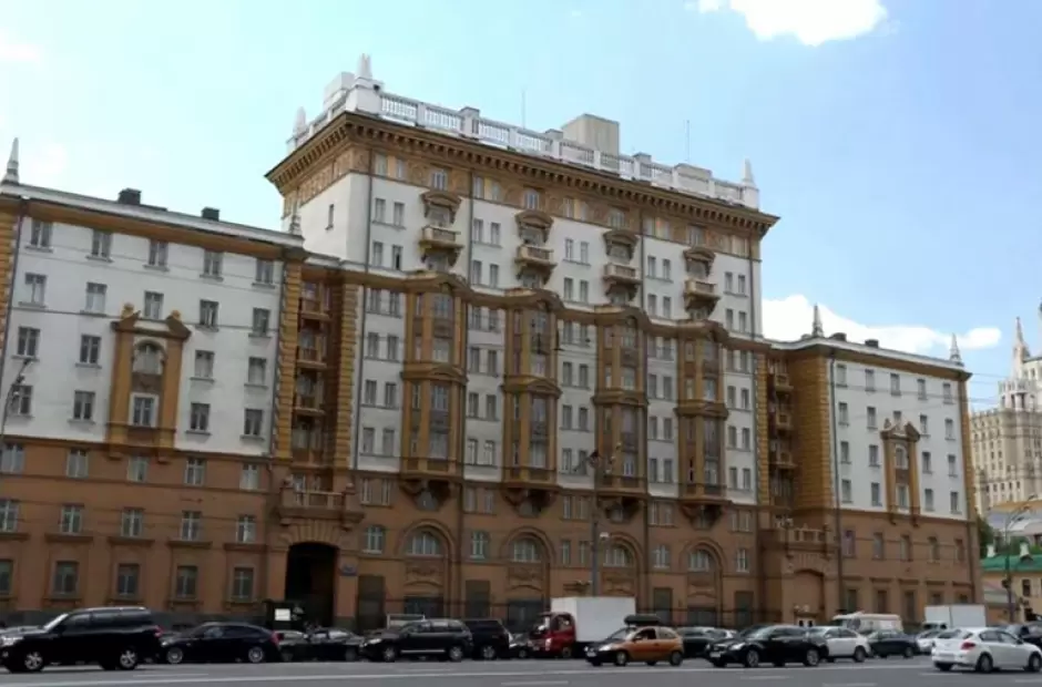 Embajada norteamericana en Rusia