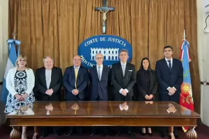 La Corte Suprema se reuni con los ministros de la Corte de Justicia de Catamarca